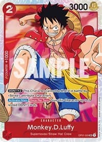 Monkey.D.Luffy (024) - Romance Dawn - One Piece Card Game card