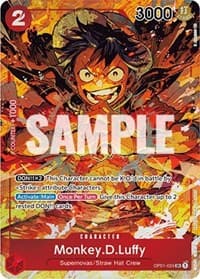 Monkey.D.Luffy (024) (Parallel) - Romance Dawn - One Piece Card Game card