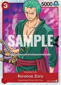 Roronoa Zoro (025) - Romance Dawn - One Piece Card Game card