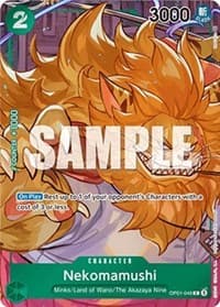 Nekomamushi (Box Topper) - Romance Dawn - One Piece Card Game card