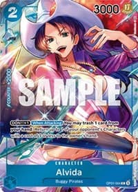 Alvida (Box Topper) - Romance Dawn - One Piece Card Game card
