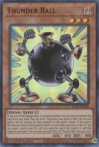Thunder Ball - Battles of Legend: Crystal Revenge - YuGiOh card