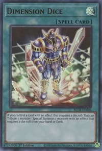 Dimension Dice - Battles of Legend: Crystal Revenge - YuGiOh card