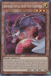 Advanced Crystal Beast Ruby Carbuncle - Battles of Legend: Crystal Revenge - YuGiOh card