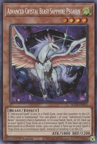 Advanced Crystal Beast Sapphire Pegasus - Battles of Legend: Crystal Revenge - YuGiOh card