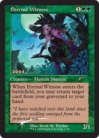 Eternal Witness - 30th Anniversary Promos - Magic: The Gathering card