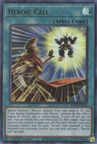 Heroic Call - Battles of Legend: Crystal Revenge - YuGiOh card