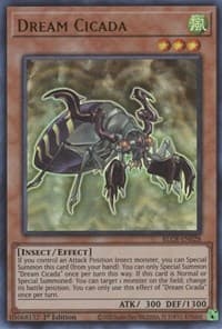 Dream Cicada - Battles of Legend: Crystal Revenge - YuGiOh card