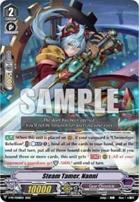 Steam Tamer, Nanni - V Promo Cards - Cardfight Vanguard card
