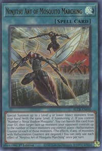 Ninjitsu Art of Mosquito Marching - Battles of Legend: Crystal Revenge - YuGiOh card