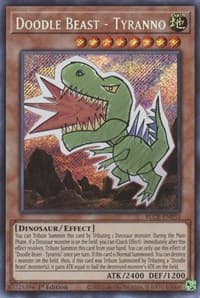 Doodle Beast - Tyranno - Battles of Legend: Crystal Revenge - YuGiOh card