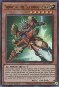 Todoroki the Earthbolt Star - Battles of Legend: Crystal Revenge - YuGiOh card