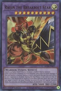 Raijin the Breakbolt Star - Battles of Legend: Crystal Revenge - YuGiOh card
