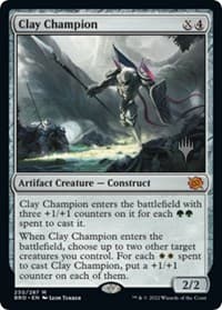 Clay Champion - Promo Pack: The Brothers' War - Magic: The Gathering card