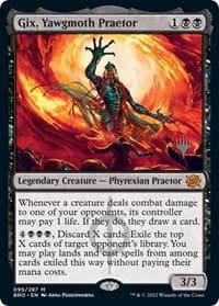 Gix, Yawgmoth Praetor - Promo Pack: The Brothers' War - Magic: The Gathering card