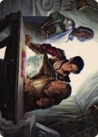 Tocasia's Welcome Art Card - Art Series: The Brothers' War - Magic: The Gathering card