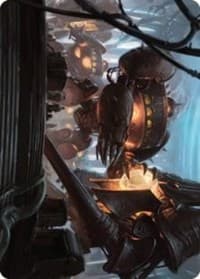Autonomous Assembler Art Card - Art Series: The Brothers' War - Magic: The Gathering card