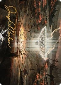 Urza's Sylex Art Card (Gold-Stamped Signature) - Art Series: The Brothers' War - Magic: The Gathering card
