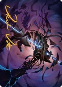 Defabricate Art Card (Gold-Stamped Signature) - Art Series: The Brothers' War - Magic: The Gathering card