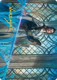 Hurkyl, Master Wizard Art Card (Gold-Stamped Signature) - Art Series: The Brothers' War - Magic: The Gathering card