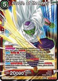 Piccolo, at the Ready - Fighter's Ambition - Dragon Ball Super: Masters card