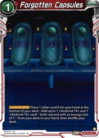 Forgotten Capsules - Fighter's Ambition - Dragon Ball Super: Masters card