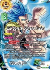 SSB Gogeta, Supreme Fusion - Fighter's Ambition - Dragon Ball Super: Masters card
