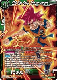 SSG Son Goku, Crimson Impact - Fighter's Ambition - Dragon Ball Super: Masters card