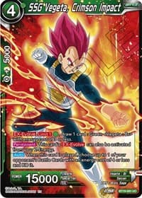 SSG Vegeta, Crimson Impact - Fighter's Ambition - Dragon Ball Super: Masters card
