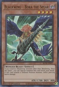 Blackwing - Bora the Spear - Battles of Legend: Crystal Revenge - YuGiOh card