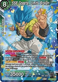SSB Gogeta, Limits Broken - Fighter's Ambition - Dragon Ball Super: Masters card