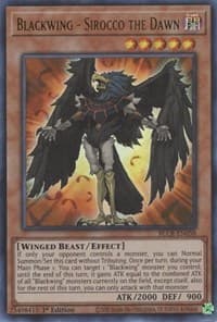 Blackwing - Sirocco the Dawn - Battles of Legend: Crystal Revenge - YuGiOh card