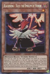 Blackwing - Vayu the Emblem of Honor - Battles of Legend: Crystal Revenge - YuGiOh card