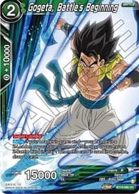 Gogeta, Battle's Beginning - Fighter's Ambition - Dragon Ball Super: Masters card