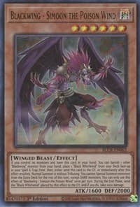 Blackwing - Simoon the Poison Wind - Battles of Legend: Crystal Revenge - YuGiOh card