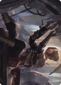 Thopter Mechanic Art Card - Art Series: The Brothers' War - Magic: The Gathering card
