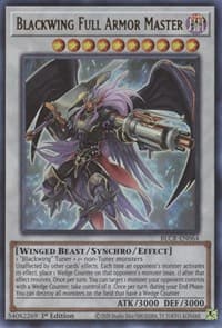 Blackwing Full Armor Master - Battles of Legend: Crystal Revenge - YuGiOh card