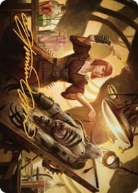 Ashnod, Flesh Mechanist Art Card (Gold-Stamped Signature) - Art Series: The Brothers' War - Magic: The Gathering card