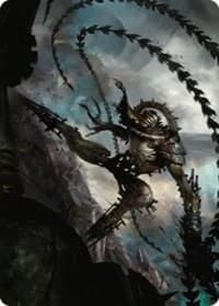 Razorlash Transmogrant Art Card - Art Series: The Brothers' War - Magic: The Gathering card