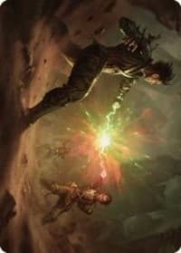 Brotherhood's End Art Card - Art Series: The Brothers' War - Magic: The Gathering card