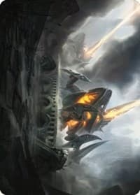 Skitterbeam Battalion Art Card - Art Series: The Brothers' War - Magic: The Gathering card