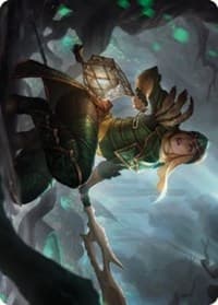 Argothian Opportunist Art Card - Art Series: The Brothers' War - Magic: The Gathering card