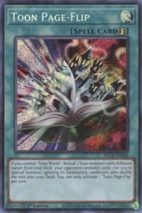 Toon Page-Flip - Battles of Legend: Crystal Revenge - YuGiOh card