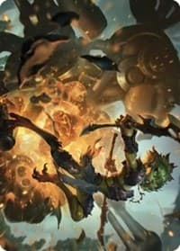 Argothian Sprite Art Card - Art Series: The Brothers' War - Magic: The Gathering card