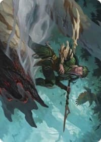 Gwenna, Eyes of Gaea Art Card - Art Series: The Brothers' War - Magic: The Gathering card