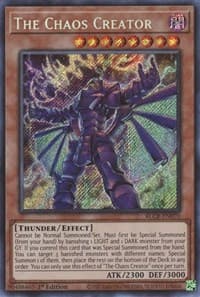 The Chaos Creator - Battles of Legend: Crystal Revenge - YuGiOh card