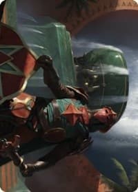 Tomakul Honor Guard Art Card - Art Series: The Brothers' War - Magic: The Gathering card