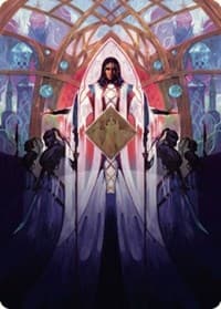Kayla's Command Art Card - Art Series: The Brothers' War - Magic: The Gathering card