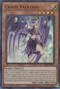 Chaos Valkyria - Battles of Legend: Crystal Revenge - YuGiOh card