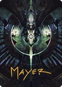 Gix's Command Art Card (Gold-Stamped Signature) - Art Series: The Brothers' War - Magic: The Gathering card